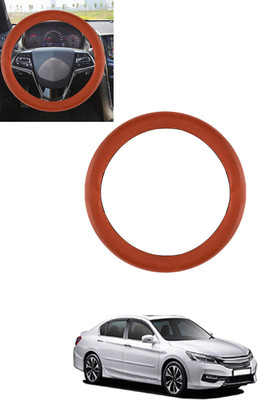 ABJD Steering Cover For Honda Accord(Tan, Leatherite)