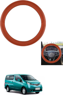 MATIES Steering Cover For Nissan Evalia(Tan, Leather)
