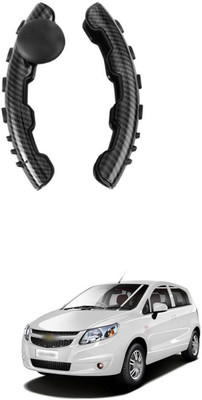 PRTEK Hand Stiched Steering Cover For Chevrolet Sail UVA(MultiColor, Tarpaulin, Plastic)