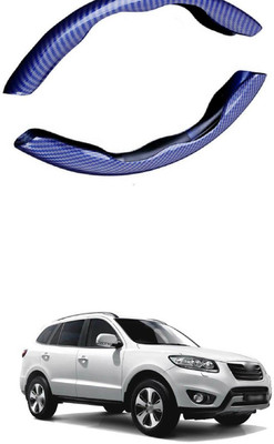 PRTEK Hand Stiched Steering Cover For Hyundai SantaFe(MultiColor, Tarpaulin, Plastic)