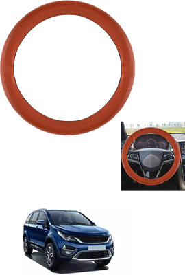 MATIES Steering Cover For Tata Universal For Car(Tan, Leather)