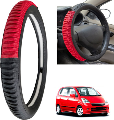 PEEPS STORE Steering Cover For Maruti Zen(Black, Leatherite)
