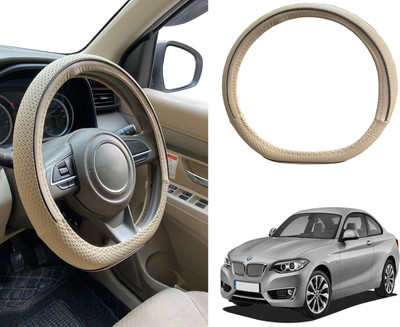 PEEPS STORE Steering Cover For BMW 2 Series(Black, Leatherite)