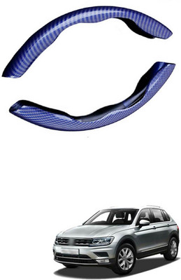 PRTEK Hand Stiched Steering Cover For Volkswagen Universal For Car(MultiColor, Tarpaulin, Plastic)