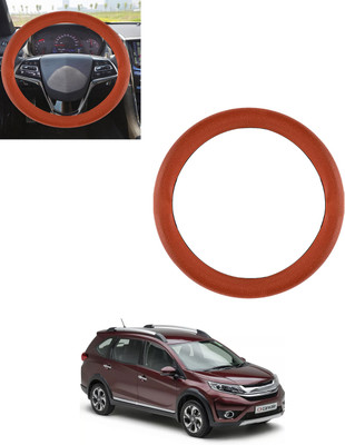 AYW Steering Cover For Honda Universal For Car(Tan, Leatherite)