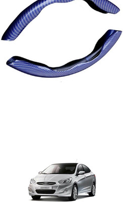 PRTEK Hand Stiched Steering Cover For Hyundai Accent(MultiColor, Tarpaulin, Plastic)