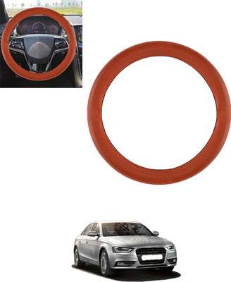 MSNP Steering Cover For Audi S4(Tan, Leatherite)