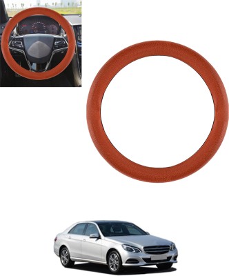 MSNP Steering Cover For Mercedes Benz E250(Tan, Leatherite)