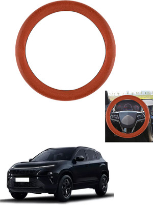 MATIES Steering Cover For Tata Universal For Car(Tan, Leather)