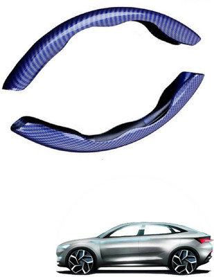 PRTEK Hand Stiched Steering Cover For Skoda Universal For Car(MultiColor, Tarpaulin, Plastic)