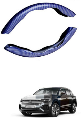 PRTEK Hand Stiched Steering Cover For Volkswagen Universal For Car(MultiColor, Tarpaulin, Plastic)