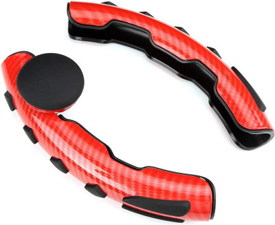 Ride2joy Hand Stiched Steering Cover For Universal For Car Universal For Car(Black, Plastic)