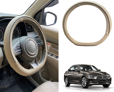 PEEPS STORE Steering Cover For BMW 3 Series(Black, Leatherite)