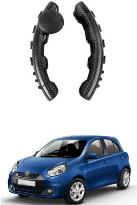 PRTEK Hand Stiched Steering Cover For Renault Pulse(MultiColor, Tarpaulin, Plastic)