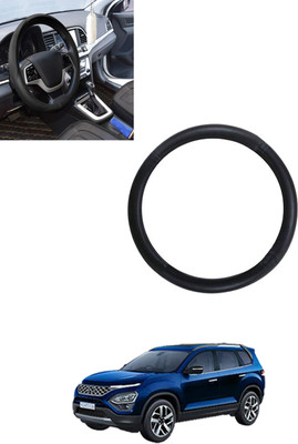 monolive Steering Cover For Tata Safari(Black, Leatherite)