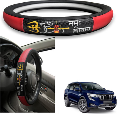 PEEPS STORE Steering Cover For Mahindra NA(Black, Leatherite)