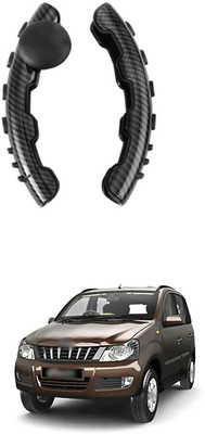 PRTEK Hand Stiched Steering Cover For Mahindra Quanto(MultiColor, Tarpaulin, Plastic)