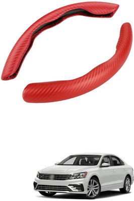 PRTEK Hand Stiched Steering Cover For Volkswagen Passat(MultiColor, Tarpaulin, Plastic)