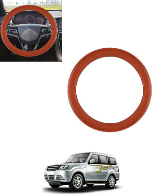 AYW Steering Cover For Tata Grand Dicor(Tan, Leatherite)