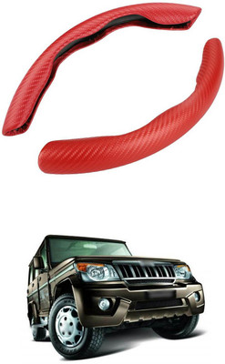 PRTEK Hand Stiched Steering Cover For Mahindra Bolero(MultiColor, Tarpaulin, Plastic)