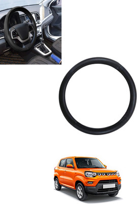 ABJD Steering Cover For Suzuki Universal For Car(Black, Leatherite)