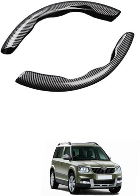 PRTEK Hand Stiched Steering Cover For Skoda Yeti(MultiColor, Tarpaulin, Plastic)