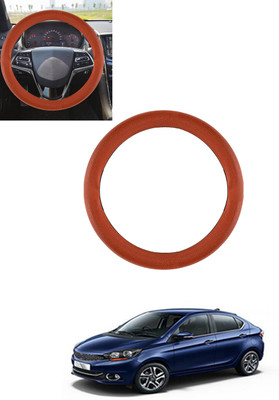 ABJD Steering Cover For Tata Universal For Car(Tan, Leatherite)