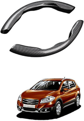 PRTEK Hand Stiched Steering Cover For Maruti S-Cross(MultiColor, Tarpaulin, Plastic)