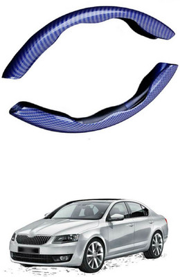 PRTEK Hand Stiched Steering Cover For Skoda Octavia(MultiColor, Tarpaulin, Plastic)