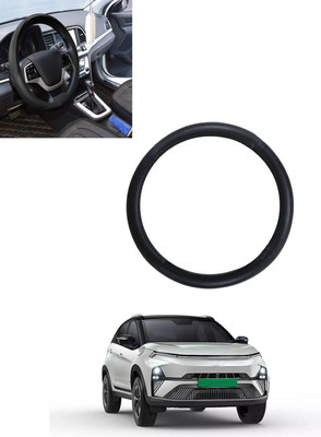 monolive Steering Cover For Tata Universal For Car(Black, Leatherite)
