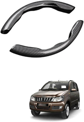 PRTEK Hand Stiched Steering Cover For Mahindra Quanto(MultiColor, Tarpaulin, Plastic)