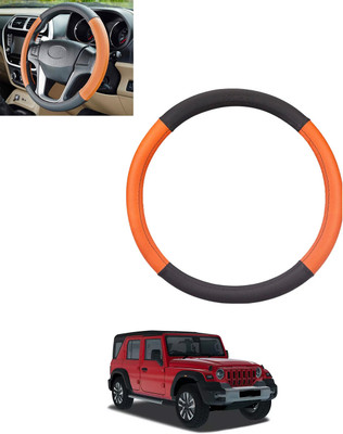 monolive Steering Cover For Nissan Terrano(Tan, Black, Leatherite)