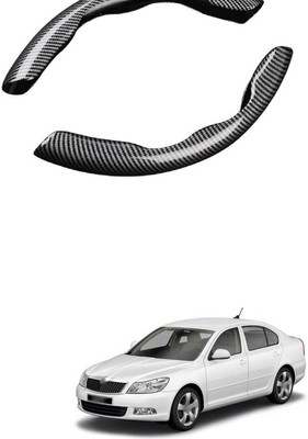 PRTEK Hand Stiched Steering Cover For Skoda Laura(MultiColor, Tarpaulin, Plastic)