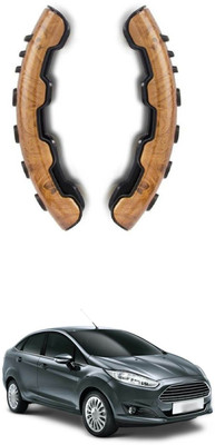 PRTEK Hand Stiched Steering Cover For Ford Fiesta(MultiColor, Tarpaulin, Plastic)