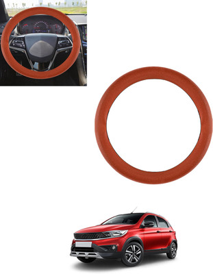 AYW Steering Cover For Tata Universal For Car(Tan, Leatherite)