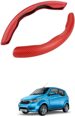 PRTEK Hand Stiched Steering Cover For Mahindra Reva(MultiColor, Tarpaulin, Plastic)