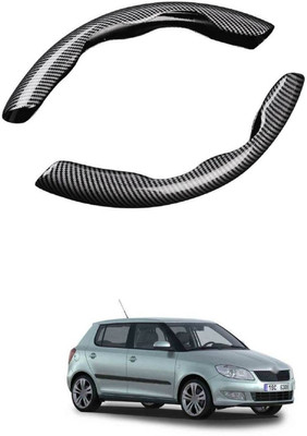 PRTEK Hand Stiched Steering Cover For Skoda Fabia(MultiColor, Tarpaulin, Plastic)