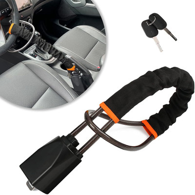 Ride2joy Hand Stiched Steering Cover For Universal For Car Universal For Car(Black, Plastic)