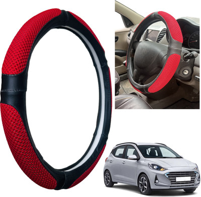 PEEPS STORE Steering Cover For Hyundai NA(Black, Leatherite)