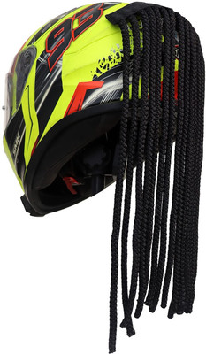 way2gmart Helmet Mohawk for Bike(Black)