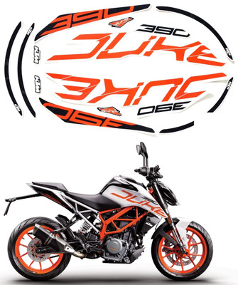 SHINEPRO Sticker & Decal for Bike(Multicolor)