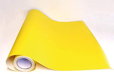 PAVI Sticker & Decal for Car & Bike(Yellow)