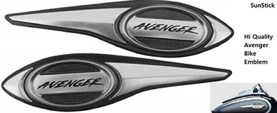 RIDERKART Emblem for Bike(Silver)