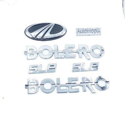 Automopix Emblem for Car(Silver)
