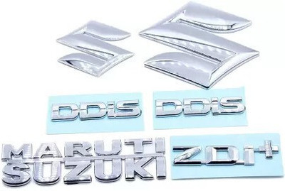 Automopix Emblem for Car(Silver)