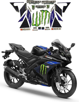 Voiture Sticker & Decal for Bike(Green, Multicolor)