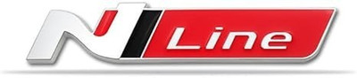 HUUSO Emblem for Car(Silver, Black, Red)