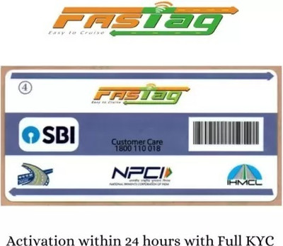 OMNIFANCYSTORE Fastag for Car(White)