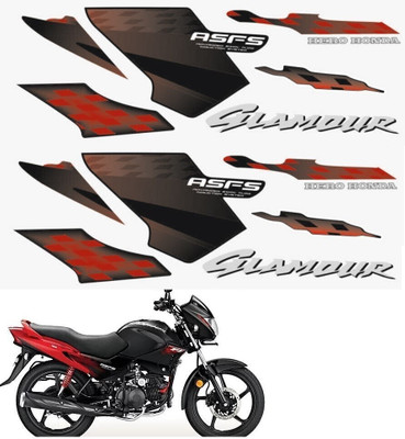 SHINEPRO Sticker & Decal for Bike(Multicolor)