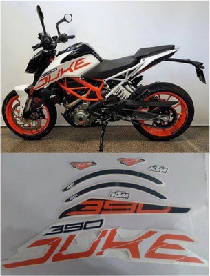 yemex Sticker & Decal for Bike(Multicolor)